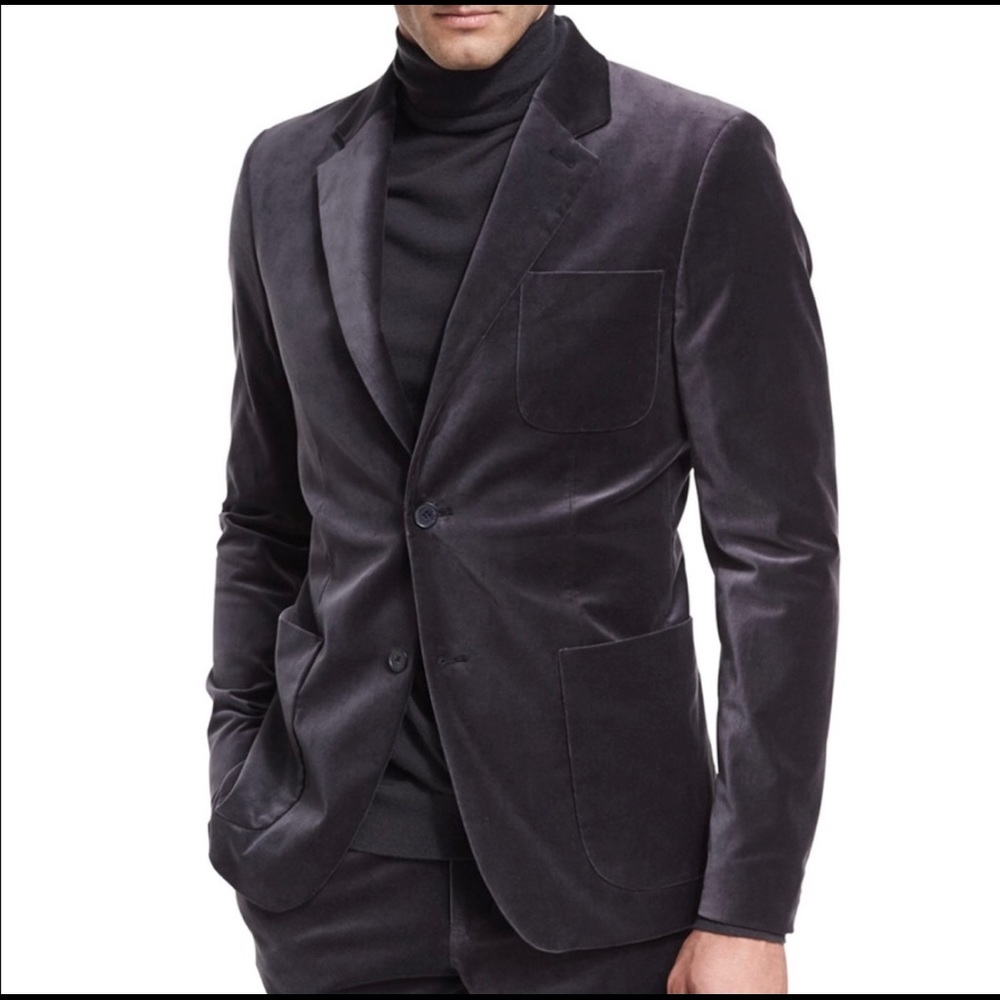 Vince men’s velvet blazer